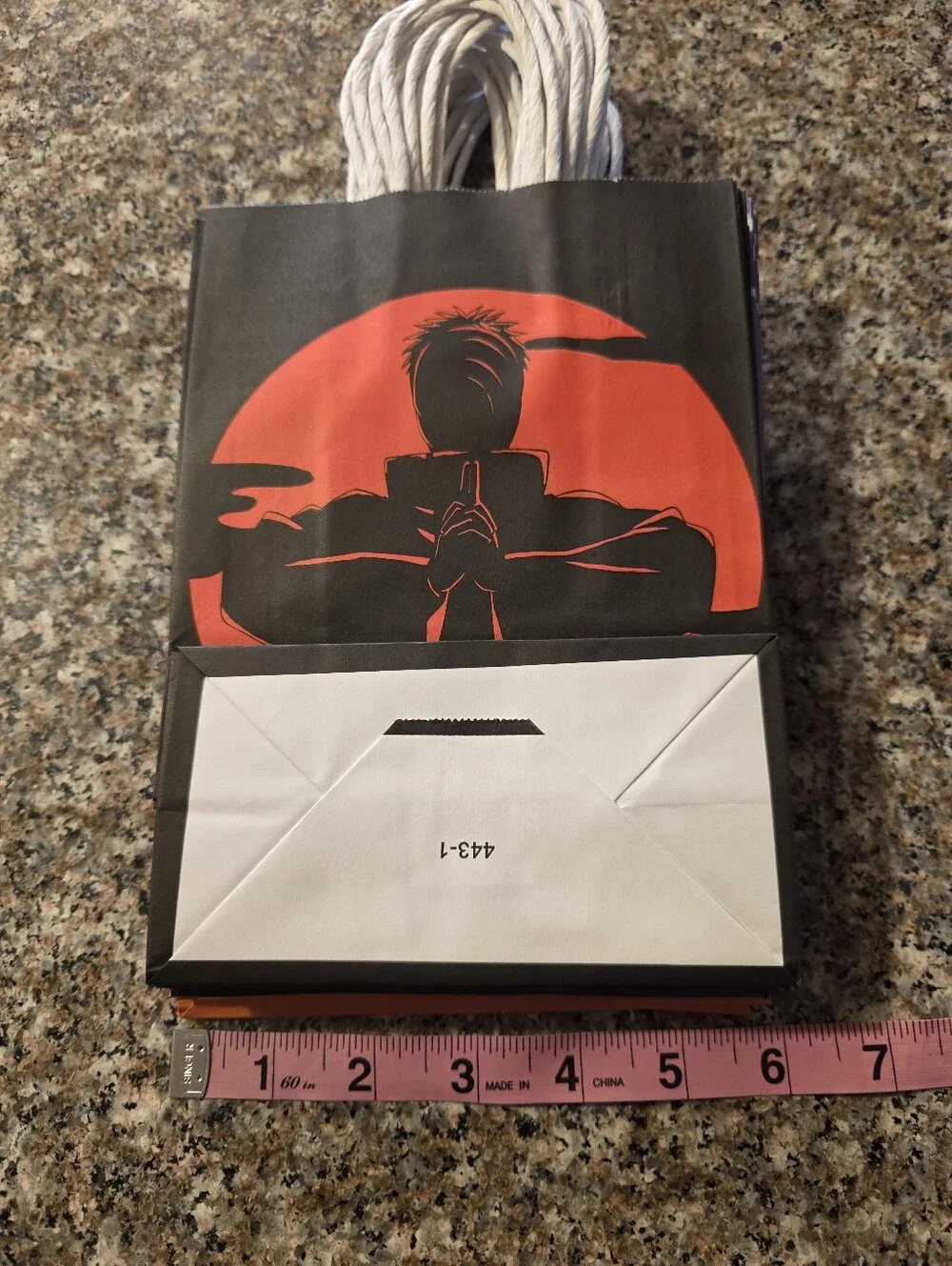 Naruto Designed Swag/Goody Bags 12 ct